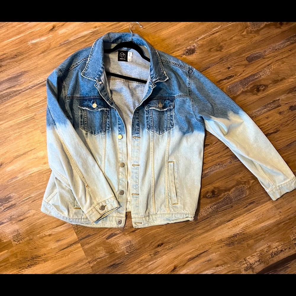Custom Ombré Denim Jacket